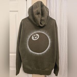 8-Ball Nike Olive Hoodie